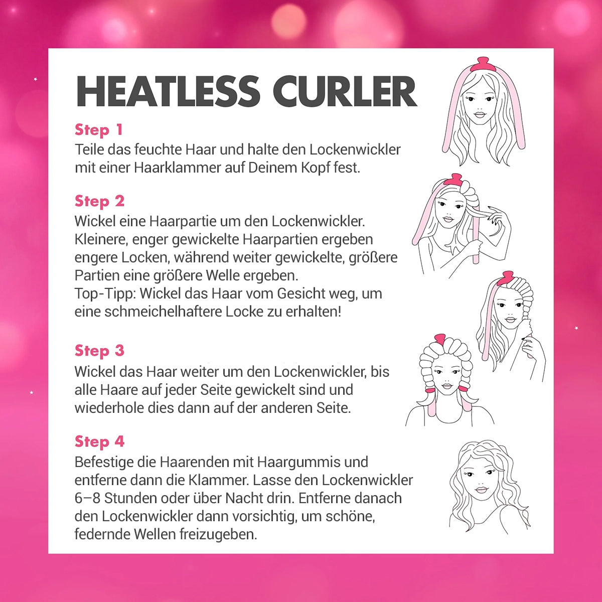 umberto-giannini_Heatless-Curls-Kit_5060472672513 Beschreibung Anwendung